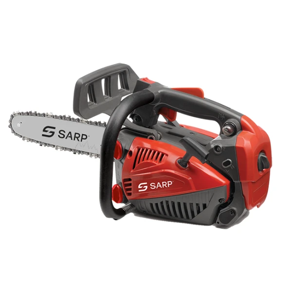 L’élagueuse G2810T - Moteur Sarp 28.5cc - Guide de 25 cm - Easy Start G2810T Élagueuse équipée d'un moteur Sarp de 28.5cc et du démarrage facile easy start.