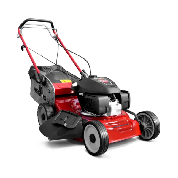 WEIBANG Tondeuse tractée 3 en 1 et carter acier WB507SH3EN1 - Moteur Honda GCVX170 - 166cc - 50 cm de coupe