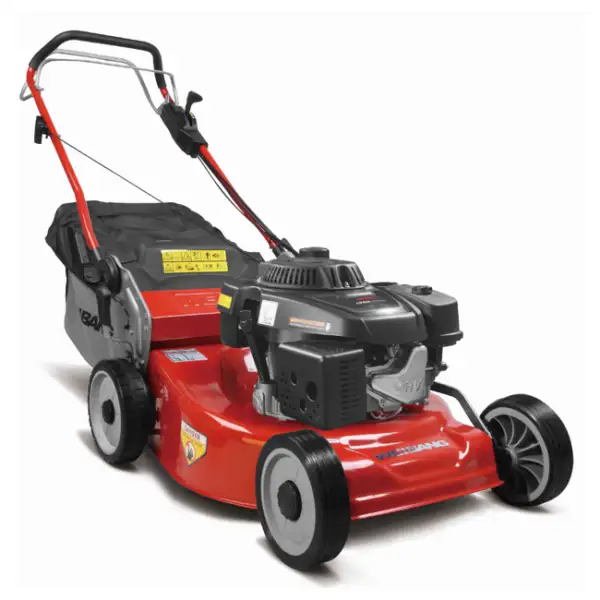 WEIBANG Tondeuse tractée à ramassage arrière et carter acier WB537SLC - 196cc - 53cm de coupe
