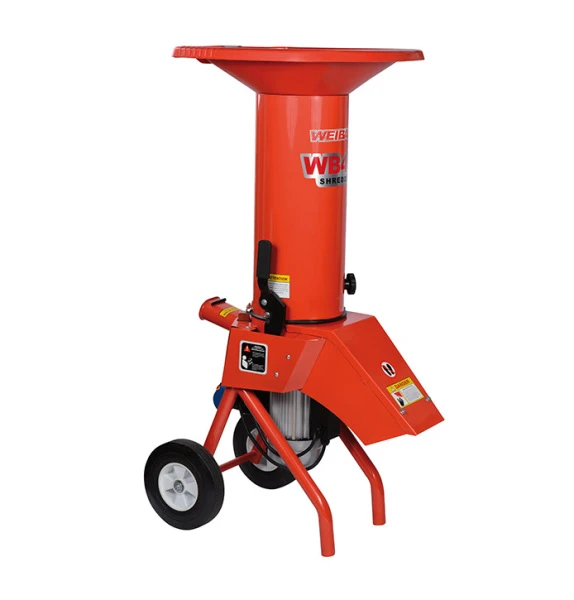 WEIBANG Broyeur de végétaux électrique WBSH4003E - Moteur 2400W - Diamètre 4.0 cm